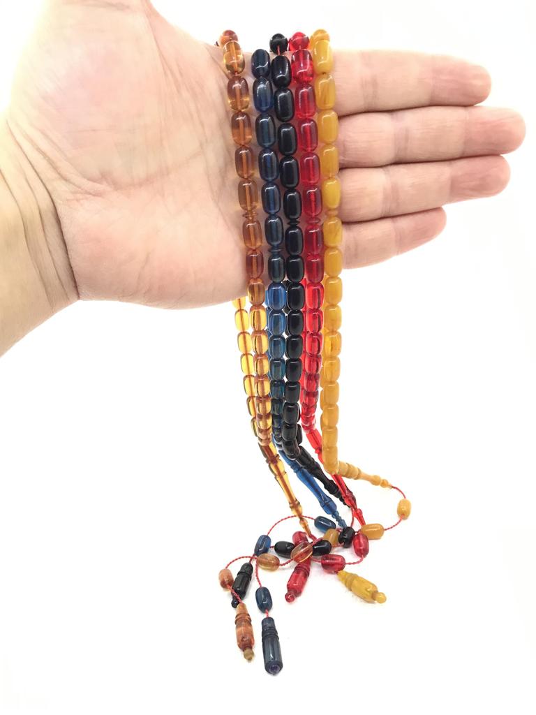 5 шт. огненно-янтарные систематические четки, подарок, ювелирный аксессуар, 33 бусины, делающие четки, 5 видов, все в одном