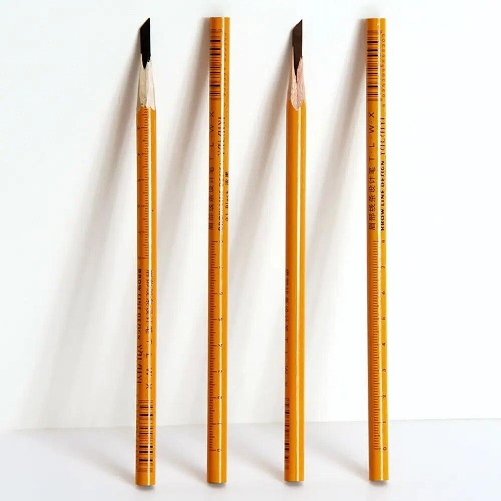 Карандаш для дизайна бровей, ручка для позиционирования, татуировка, полуперманентный макияж, водостойкая ручка против пота, ручка для формирования линии бровей