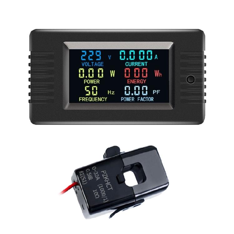 Remote Control Capable ABS Electricity Monitors High Accuracy Tool Power Monitoring Tool for Diverses Power Systems