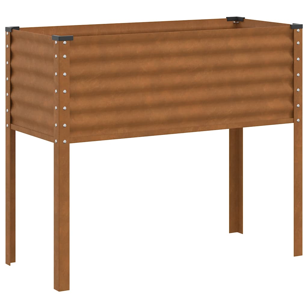 Garden Planter Box 100 x 45 x 90 cm Weathering Steel