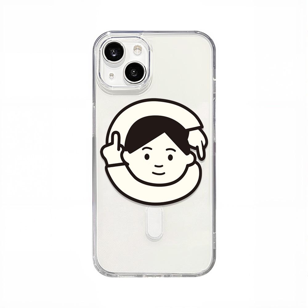 Магнитный чехол для телефона для iPhone 12 14 16 17 Pro 17 16 15 14 13 12 Pro Max 12 13 14 15 16 Высококачественный противоударный чехол Полная защита Милый стиль