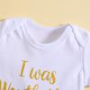 Боди для младенцев с принтом «I Was Worth The Wait» из 100% хлопка, милый комбинезон с короткими рукавами, комбинезон