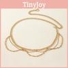 Ladies Waist Metal Chain With Carved Details Elegant Jewelry For Seasons Winter