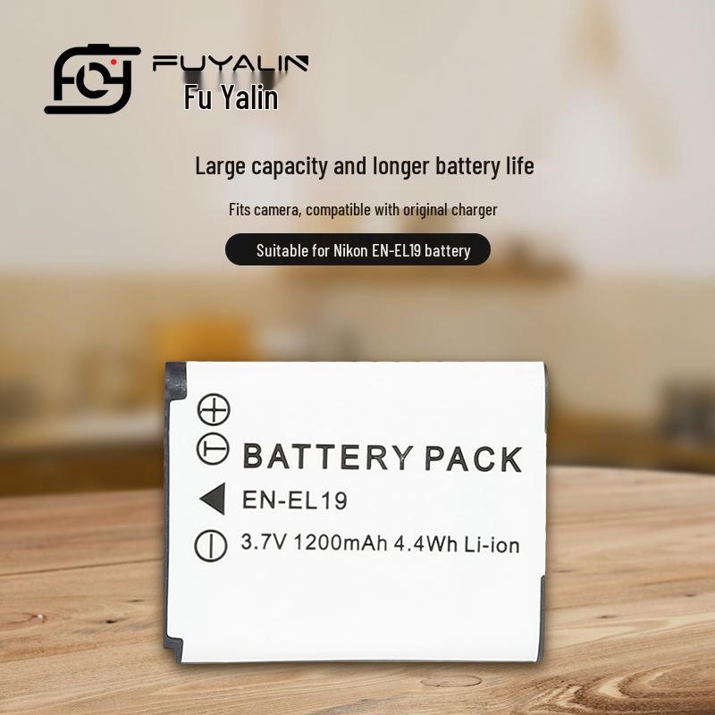ENEL19 Camera Battery for S6600, S3100, S3200, S2500, S2600, S4150 Models