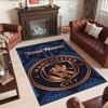 Manchester City Personalized Text Floor Mat Design for Foyer Living Rooms Entryway Playrooms Antislip Carpet Decorate Offices Wedding Party Gift