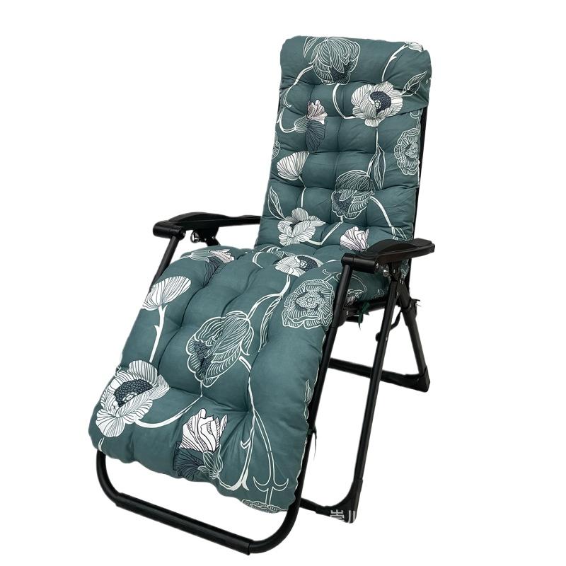 Подушка Мягкая палуба Длинная скамья для отдыха Кресло-шезлонг Подушка для отдыха на открытом воздухе Водонепроницаемый шезлонг Подушка для садового кресла