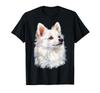 Japanese Spitz Dog Graphic Pet Illustration Japanese Spitz T-Shirt