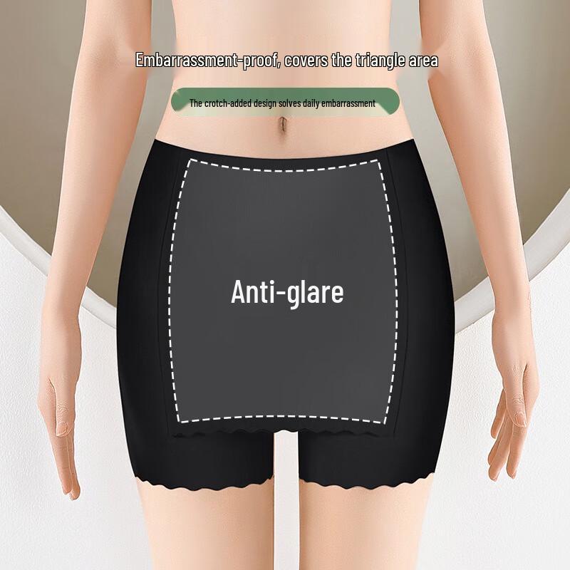 Women's Modal Ice Silk Anti-Exposure Safety Shorts