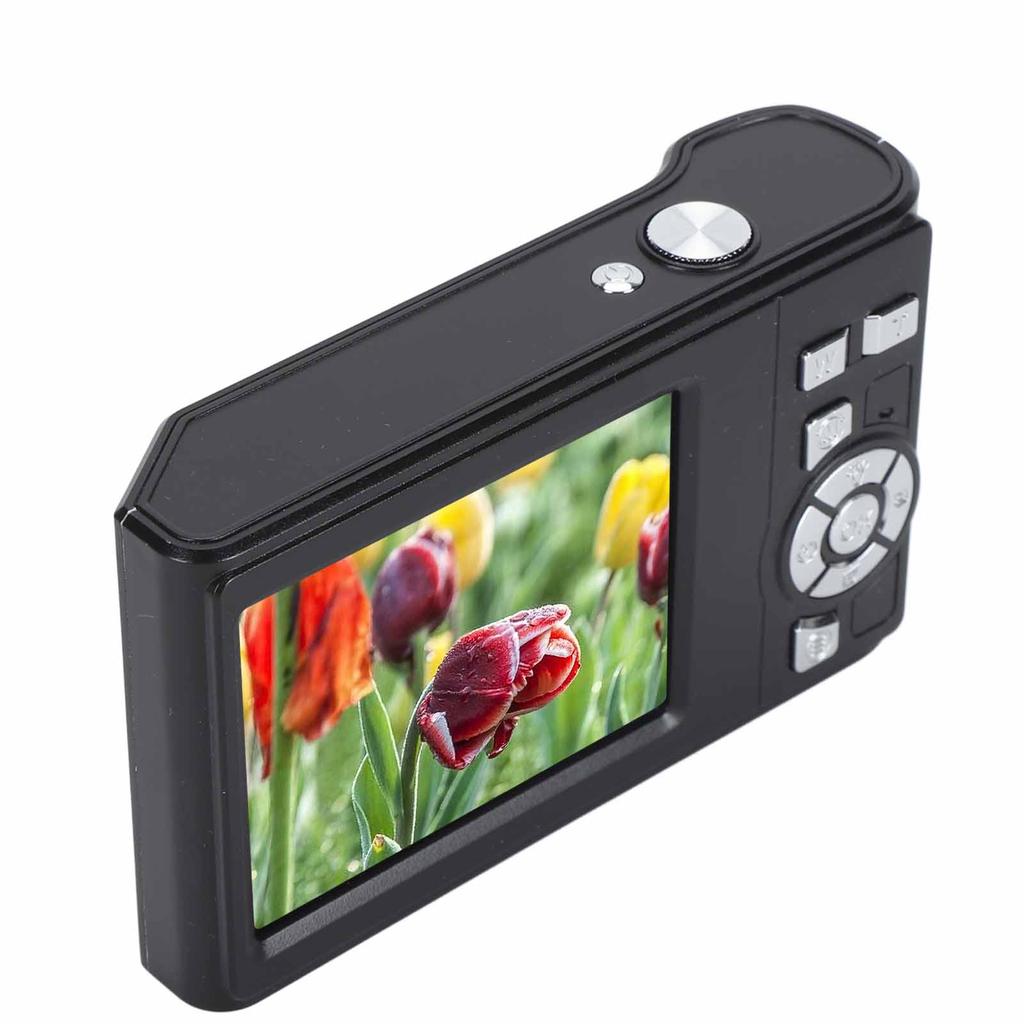 Digital Camera 48MP 2.7K HD 8x Zoom Compact 2.8 Inch IPS Display Auto Focus Anti Shake Digital