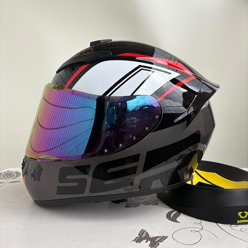 Полнолицевые мотошлемы Последние для даунхилла Мотоциклетный шлем Casco Capacete De Moto Сертифицирован DOT Для мужчин женщин Kask