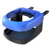 Car Air Vent Cup Holder Soft Sponge Pad Environmentally Friendly Secure Water Drink Holder Stand for Auto Blue