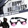 Party Prop LED Luminous Glow Glasses Decorations Halloween Light-Up LED Eyewear  Birthday Party