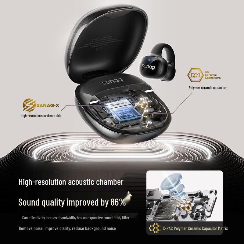 SANAG S5 Pro Bone Conduction Sport Headset