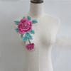 High-End Embroidery Collar 3D Three-Dimensional Stacked Rose Embroidery Clothing Lace Sewing Collar Accessories