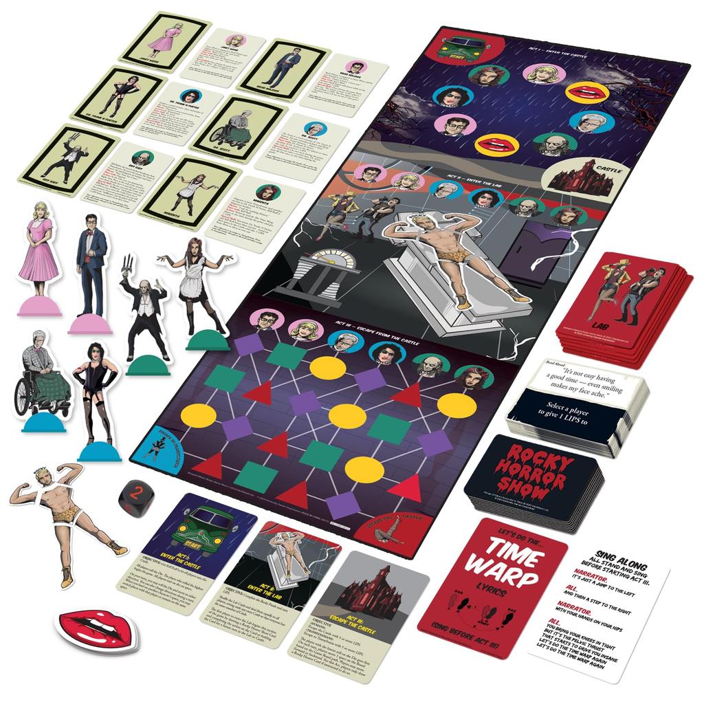 University Games Rocky Horror Picture Show Party Game for Rocky Horror Picture Show Ages Enthusiasts, 12+