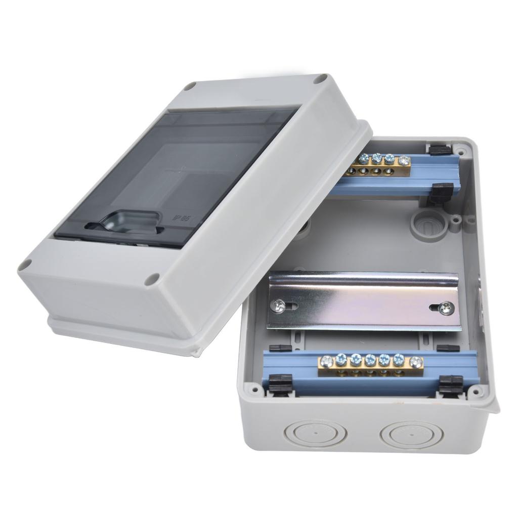 Распределительная коробка 5-канальная водонепроницаемая пластиковая распределительная коробка прозрачная крышка для наружного применения