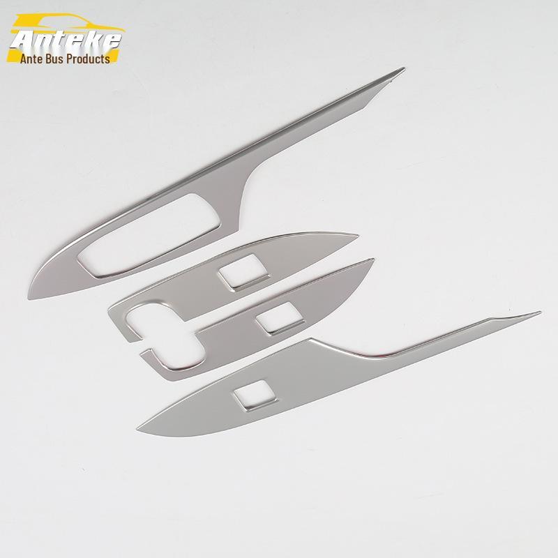 Compatible GL8 Car Door Window Switch Decorative Frame and Button Trim Accessories
