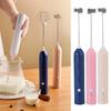 Powerful Electric Handheld Milk Frother USB Charging Adjustable Speeds Electric Egg Whisk