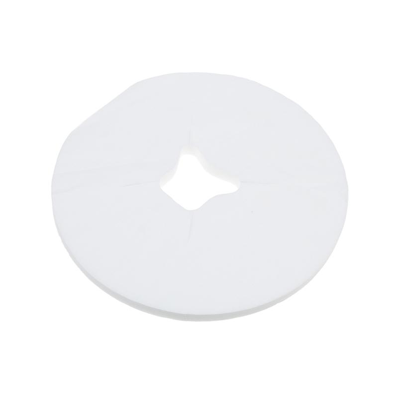 100 шт. одноразовые простыни для лица, чехлы для подголовника для массажной кровати, белые