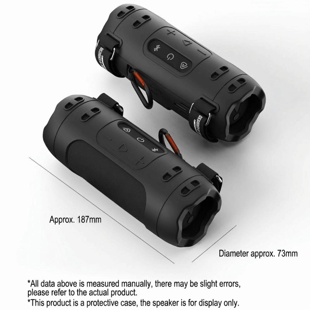 Dustproof Bluetooth Speaker Cover Precise Cutouts Full Coverage Case for JBL Flip 7 Travel