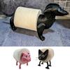 Animal Toilet Paper Holder Freestanding Cartoon Sheep Toilet Roll Holder 3D Printed Pig Cat Loo Roll Holder for Bathroom Decor Tissue Roll Storage