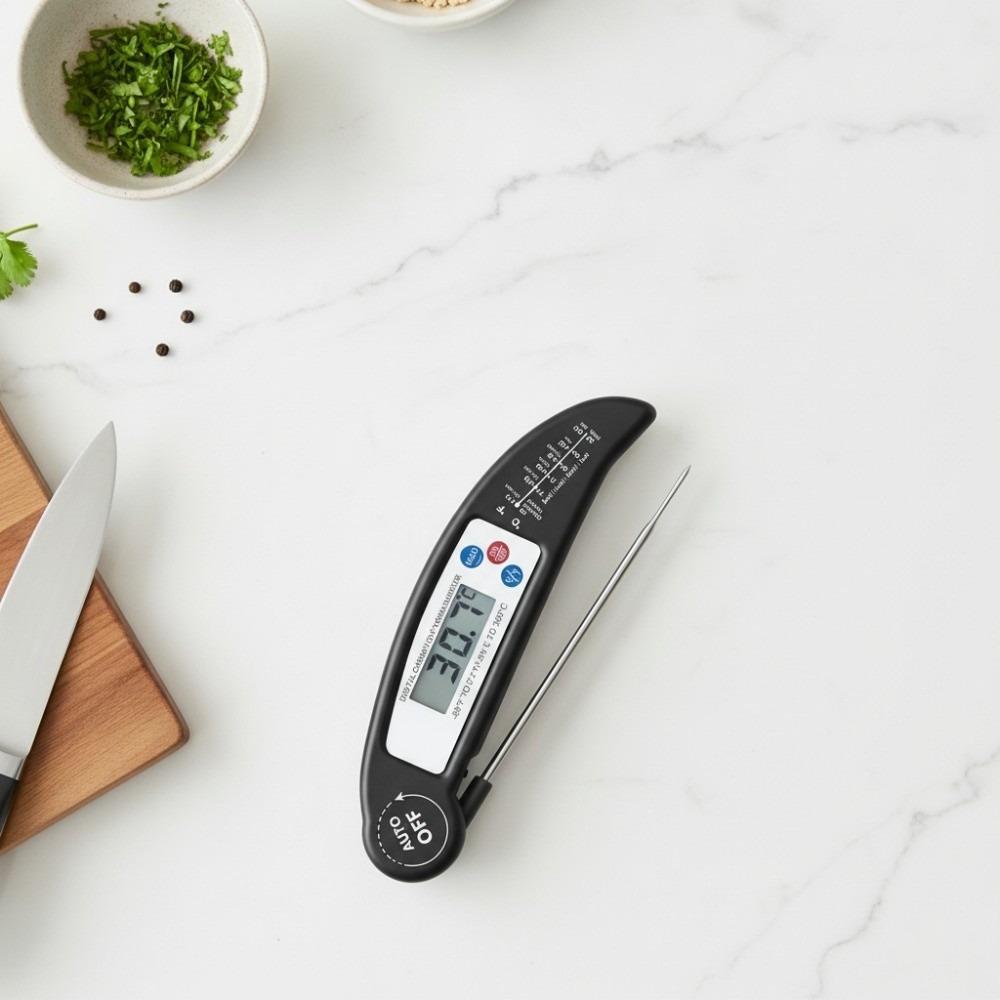 Switchable Units Digital Meat Thermometer Magnetic Cooking Thermometer Probe Food Thermometer Milk