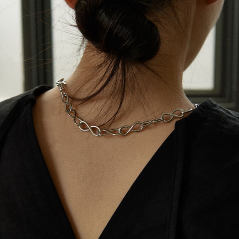 ОЖЕРЕЛЬЕ FINNLEE REST IN CITY 12 - СЕРЕБРО