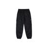 Converse CARGO JOGGER Casual Pants Women's Black Moderate Cuffed Pants 10023711-A01