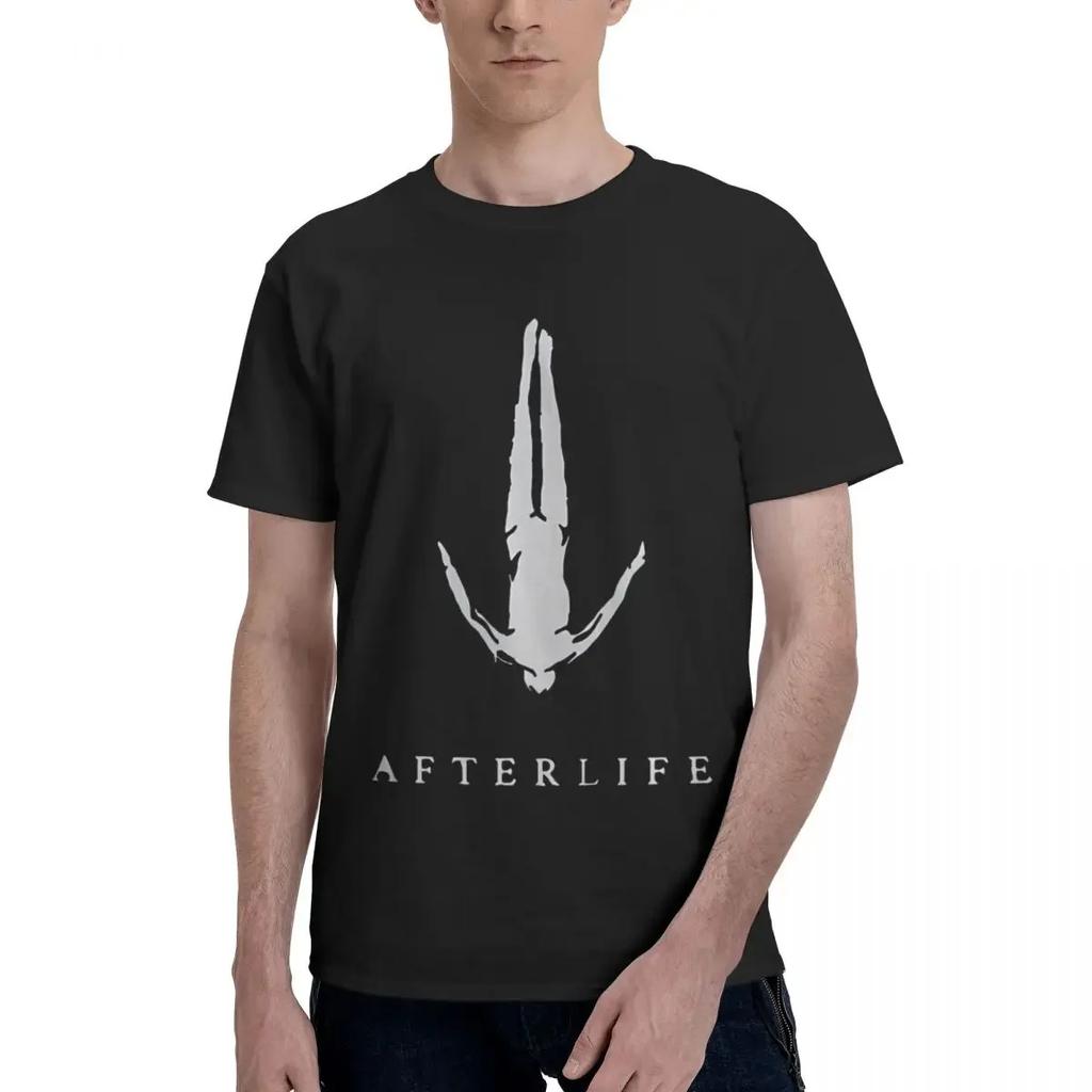 Afterlife Ibiza 100% Хлопок Повседневная Дышащая Удобная Футболка Новинка в Разделе Топы и Футболки Футболка Мужская