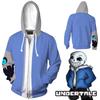 Игра Undertale Санс 3D Косплей Толстовка Куртка Мягкий Удобный Дизайн Для Всех