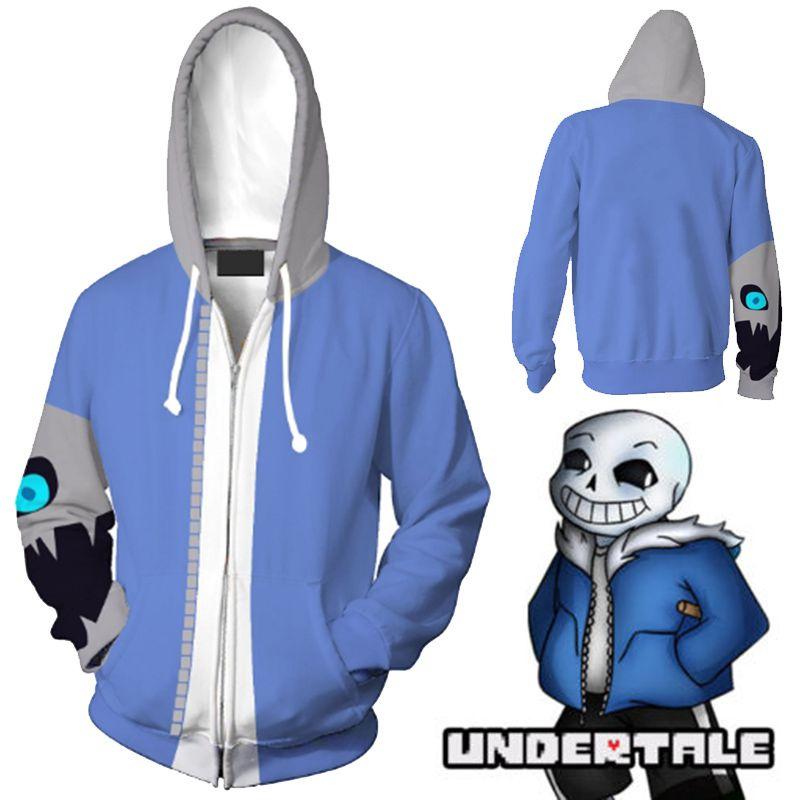 Игра Undertale Санс 3D Косплей Толстовка Куртка Мягкий Удобный Дизайн Для Всех