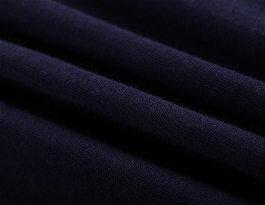 Мужская летняя рубашка-поло с вышитым оленем — короткий рукав, повседневная и модная