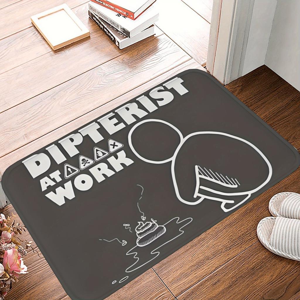 1 шт. Коврик для кухни с сафари-алфавитом, Нескользящий коврик для двери, Поп-дизайн, Коврик для ванной, Коврик для ванной, Ковер для дома, Раковина, Прачечная, Декорери