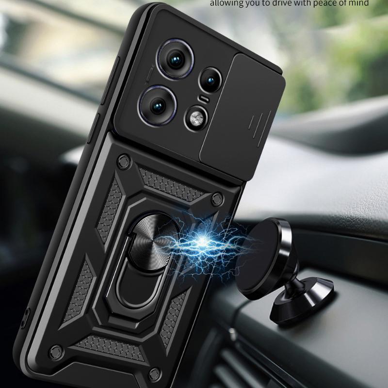 Защитный чехол для камеры со слайд-объективом для Moto Edge 50 Pro Edge 40 Neo 40 X40 Edge 2023 Edge 30 Ultra Neo 20 Lite Fusion Hybrid с магнитным кольцом-держателем