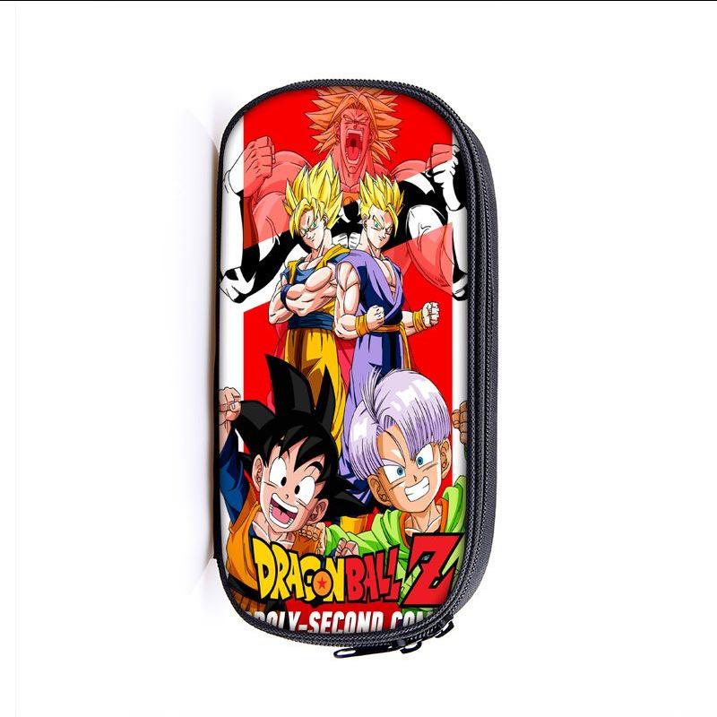 Пенал Dragonball однослойный вертикальный квадратный детский пенал из полиэстера