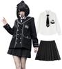 Костюм Лолита Готическая Лолита Военная форма Форма для церемонии выпуска Форма для церемонии входа Набор униформы Хэллоуин Косплей Аниме косплей лолита Мори Гёрл