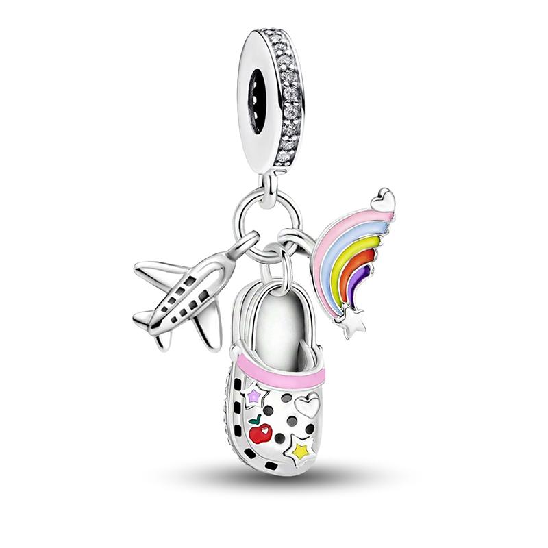 Медные розовые шармы-подвески для духов в виде короны, подходят для изготовления браслетов и ожерелий своими руками, подарок высококачественной бижутерии для женщин