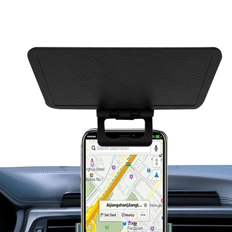 Phone Sun Shade for Car Anti-Glare Sun Shade for Phones Foldable Anti-Glare Sunshade for Cellphones Smartphone UV Protection