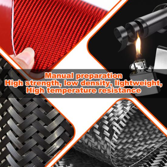 Красный карбоновый трим наклейка на треугольное стекло заднего окна для Subaru Crosstrek 24