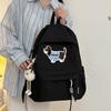 New Schoolbag Cartoon Student Schoolbag Campus Solid Color Backpack Cute Backpack Female Versatile Backpack
