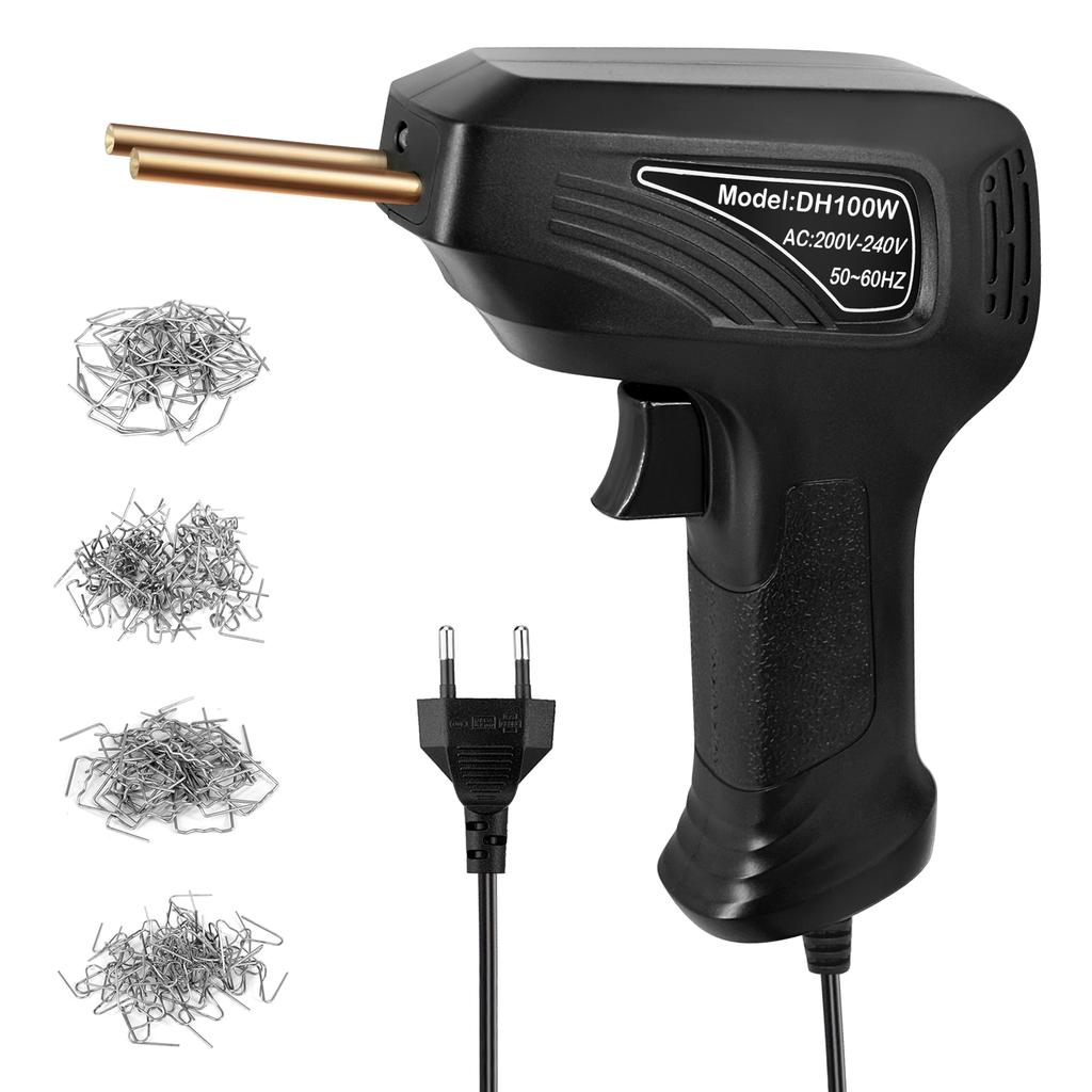 Портативный ручной сварочный аппарат для пластика, комплект для ремонта трещин на панели, терморезка, горячий степлер