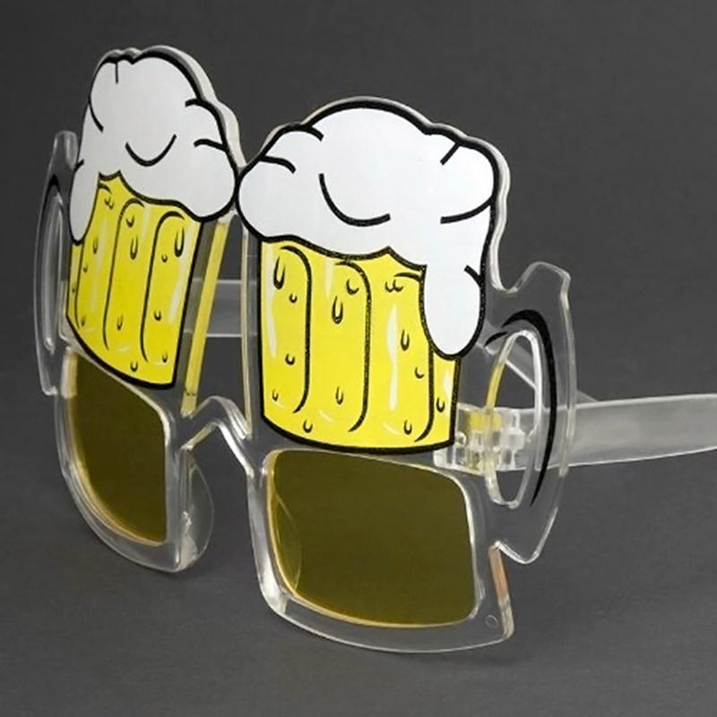 Солнцезащитные очки в виде пивных кружек