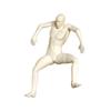 "Frightened" Figurine Corner Wall Decor 3D Adhesive Climbing Man Statue Sculpture Home Office Wall Ornament Climbing Enthusiasts