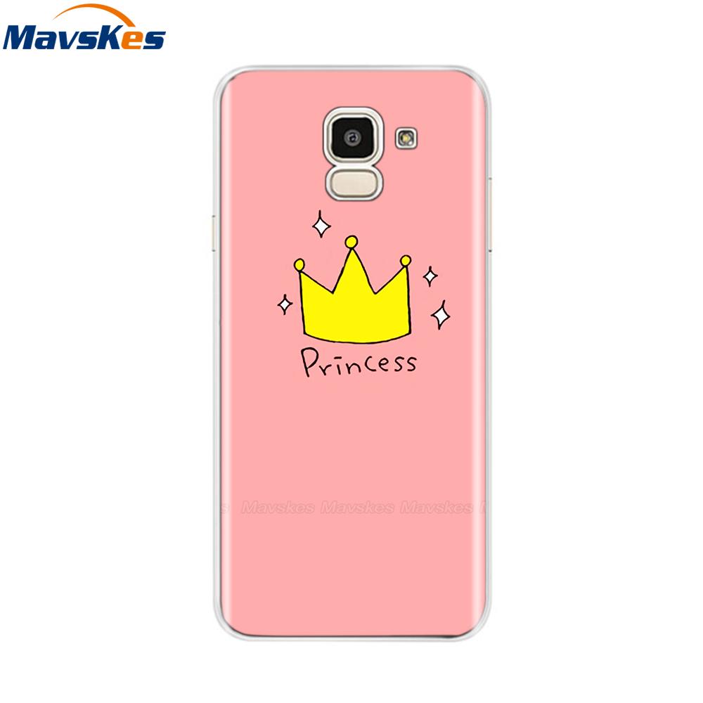 Чехол для Samsung Galaxy J6 2018 Мягкая задняя крышка из ТПУ-силикона sДля Coque Fundas Samsung J6 2018 J6 Plus 2018 Мягкие чехлы для телефона