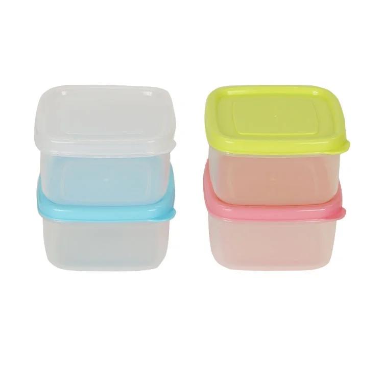 1 шт. 250 мл пластиковый органайзер для хранения продуктов питания, цвет случайный