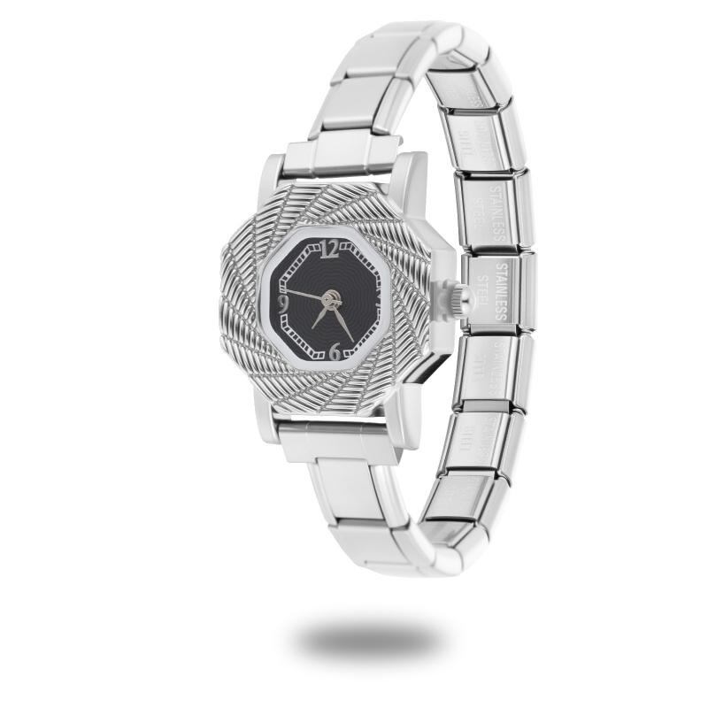 Vintage Luxury High Quality Women's Men's Stainless Steel Windmill Shaped Watch Bracelet For Friend Birthday DIY Jewelry Gifts