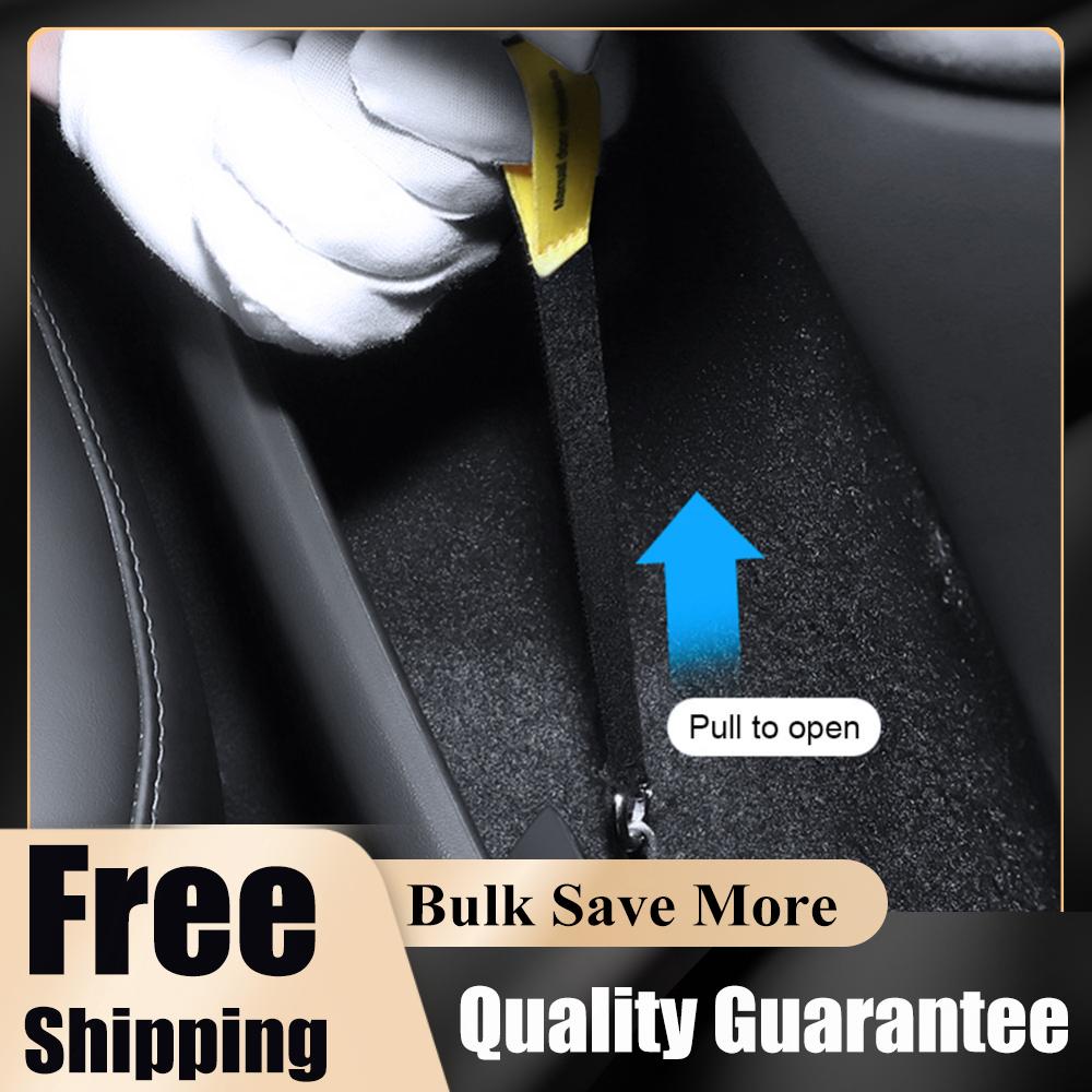Manual Door Release Emergency Puller Button Rear Door Mechanical Switch Extended Rear Door Emergency Puller for TESLA Model Y