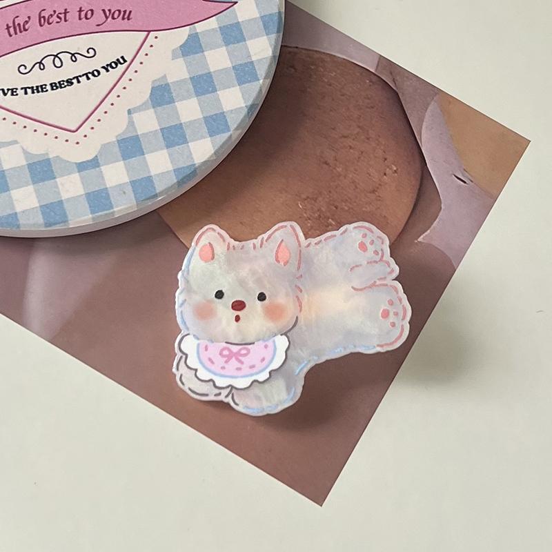 Милые заколки для волос с изображением мультяшных собак, милые забавные детские заколки, заколки для челки на бок, модные головные уборы, аксессуары для волос, подарки