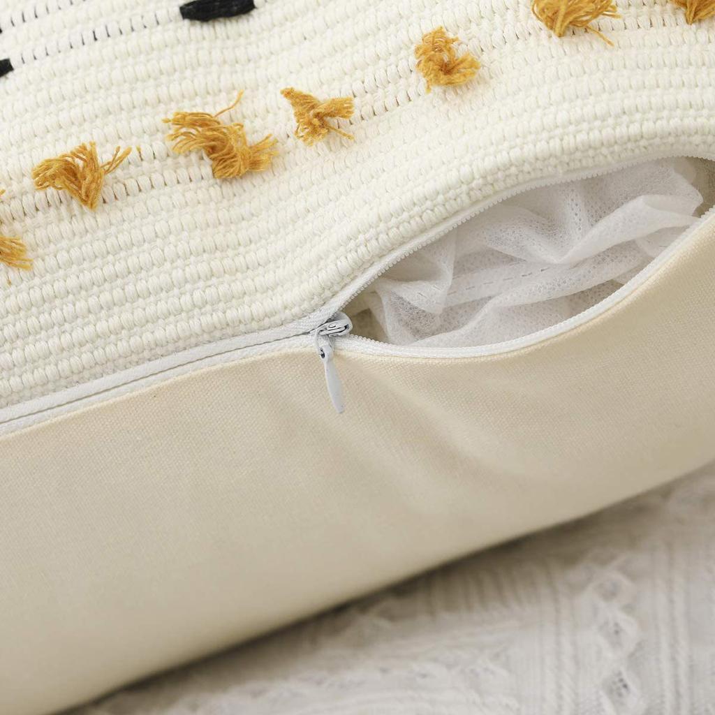 Офисная Роскошь Легкая Чистый Хлопок Богемная Кисточка Подушка Офисная Поясничная Подушка Прикроватная Подушка Подушка Диван Чистый Хлопок