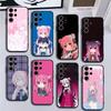 Аниме H-Happy Sugar Life Чехол для телефона SamsungS25,24,21,22,23,30,Ultra,20,Plus,Fe,Lite,Note,10,9,Мягкая черная крышка